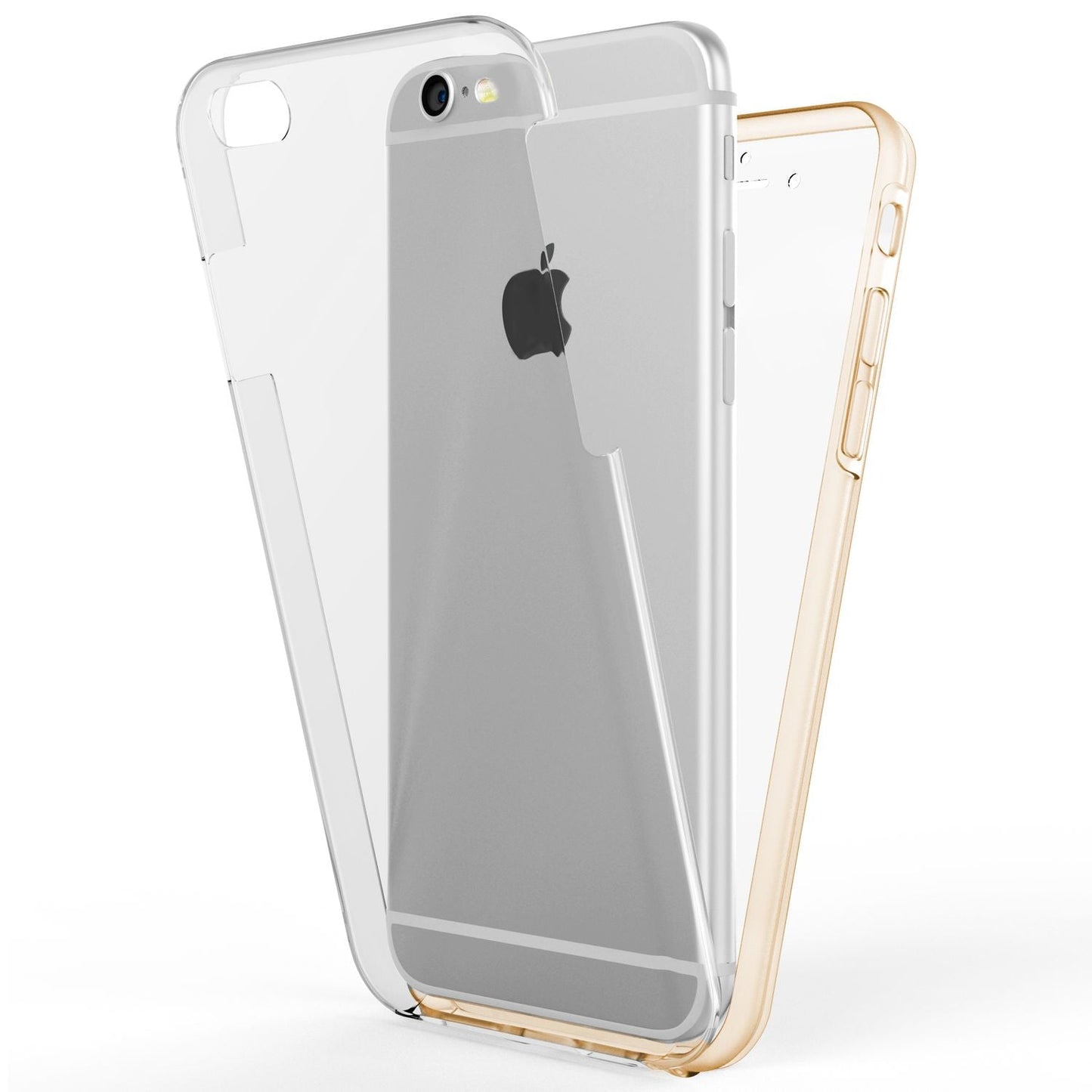 NALIA 360° Hülle für iPhone 6 Plus / 6s Plus – Vorne & Hinten Schutz – 360GUARD (Full-Body Case) – Marke aus Berlin