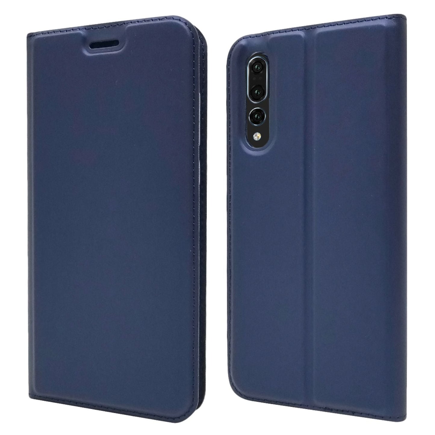 NALIA Hülle kompatibel mit Huawei P20 Pro, Kickstand Handyhülle Flip-Case Kunstleder Book-Cover mit Magnet, Etui Ganzkörper Schutzhülle Dünne Rundum Handy-Tasche Bumper