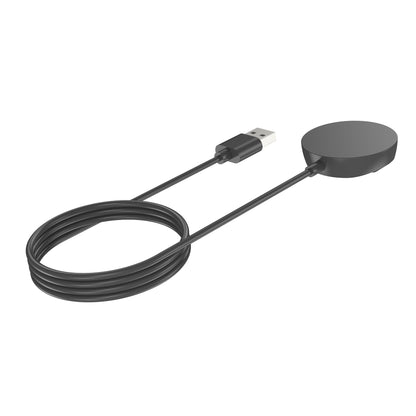 SYSTEM-S USB 2.0 Kabel 100 cm Ladestation für Xiaomi Huami Amazfit Nexo Smartwach Schwarz