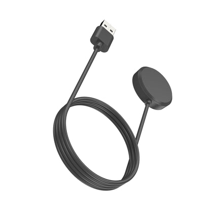 SYSTEM-S USB 2.0 Kabel 100 cm Ladestation für Realme Watch 3 Pro Smartwach in Schwarz