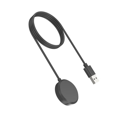 SYSTEM-S USB 2.0 Kabel 100 cm Ladestation für Realme Watch 3 Pro Smartwach in Schwarz