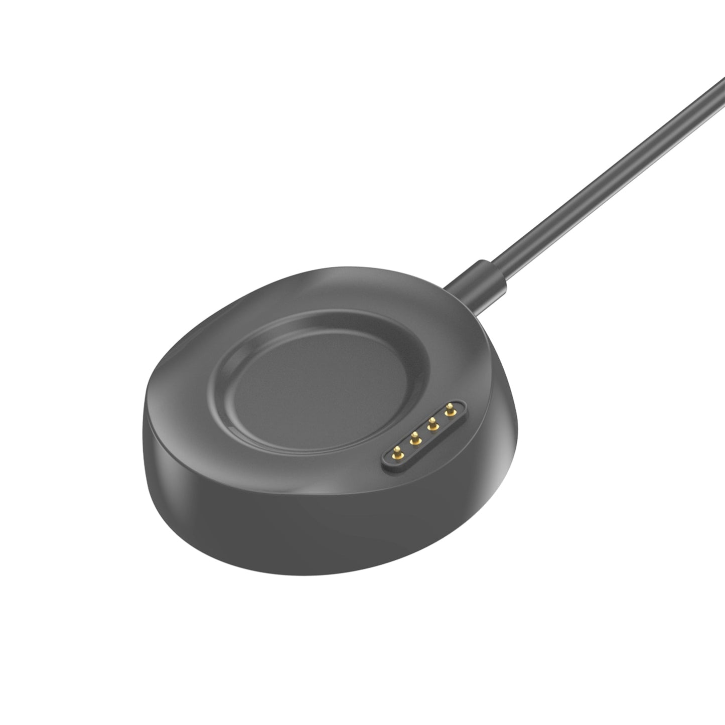 SYSTEM-S USB 2.0 Kabel 100 cm Ladestation für Xiaomi Huami Amazfit Nexo Smartwach Schwarz