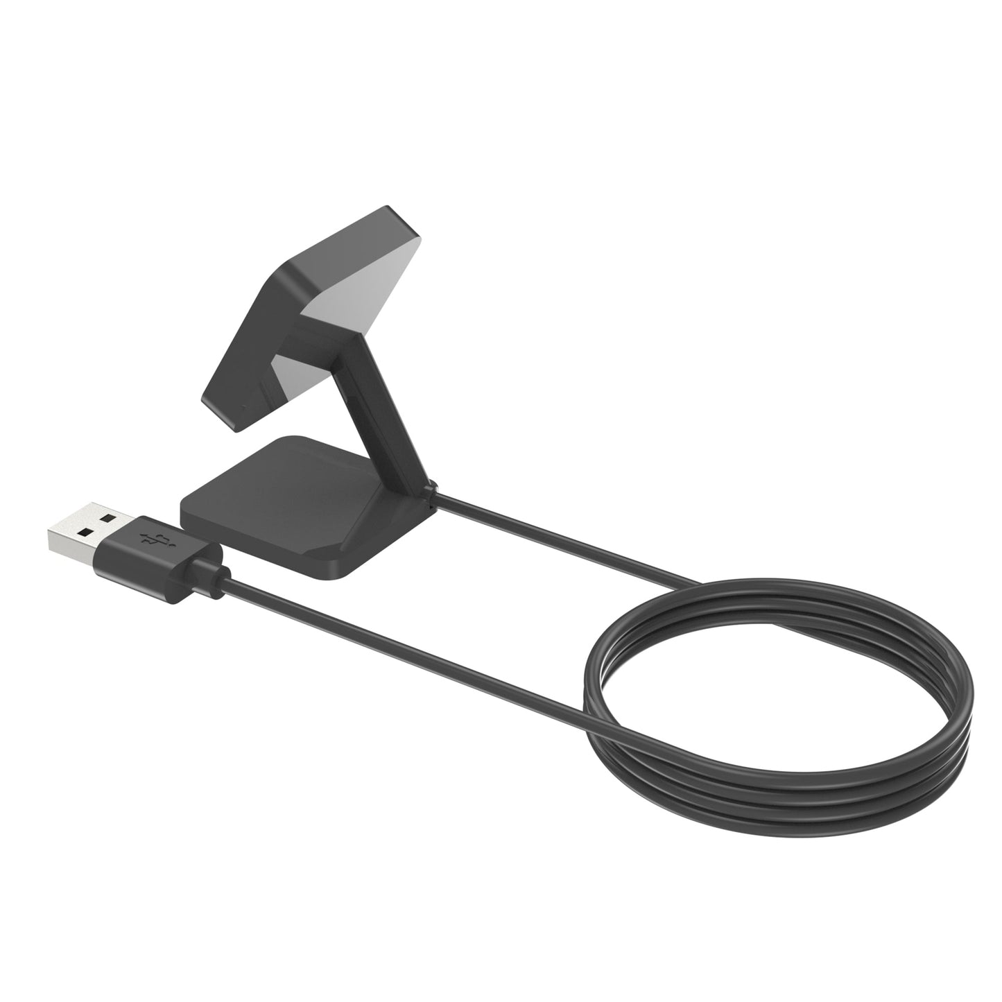 SYSTEM-S USB 2.0 Kabel 100 cm Ladestation für Fitbit Versa 4 3 Sense 2 1 Smartwatch