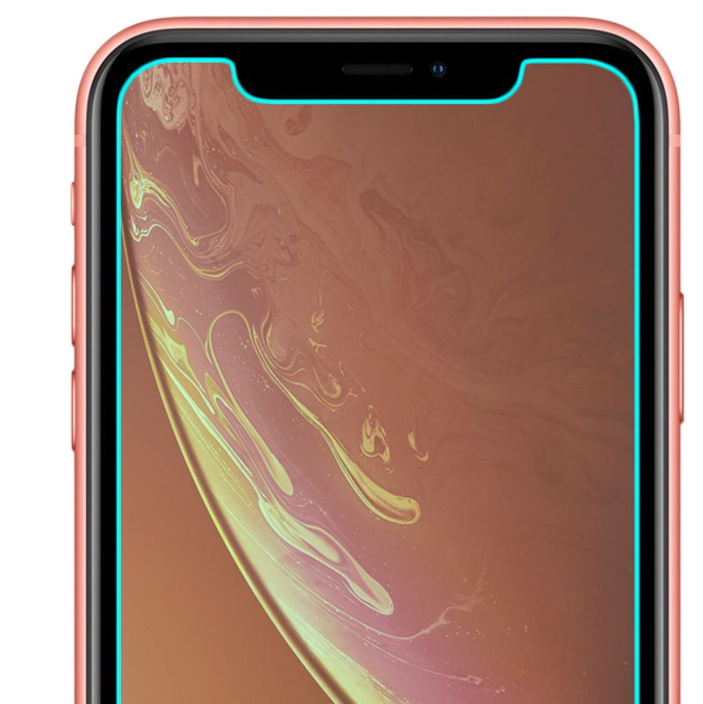 NALIA (2-Pack) Schutzglas kompatibel mit iPhone 11/ iPhone XR, 9H Full-Cover Display Schutz Glas-Folie, Dünne Handy Schutzfolie Bildschirm-Abdeckung, Schutz-Film HD Screen Protector - Transparent