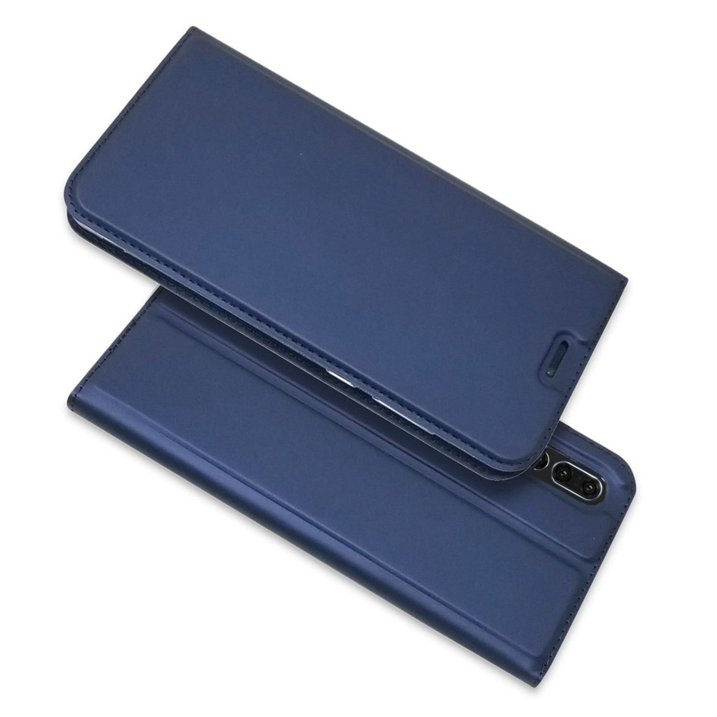 NALIA Hülle kompatibel mit Huawei P20 Pro, Kickstand Handyhülle Flip-Case Kunstleder Book-Cover mit Magnet, Etui Ganzkörper Schutzhülle Dünne Rundum Handy-Tasche Bumper