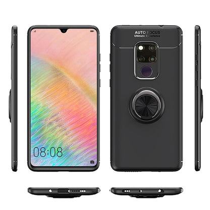 NALIA Ringhülle für Huawei Mate 20X – Ring-Ständer 360° & für Magnet-Halter – GRIP360 (Mattiertes Silikon Case) – Marke aus Berlin