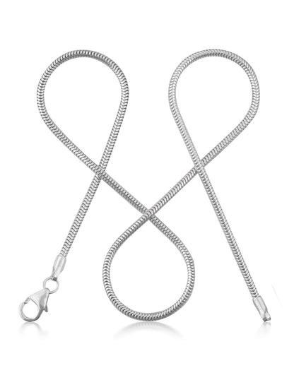 ETERNITY Schlangenkette Fein Silber