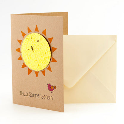 Greeting card "Hello Sunshine"