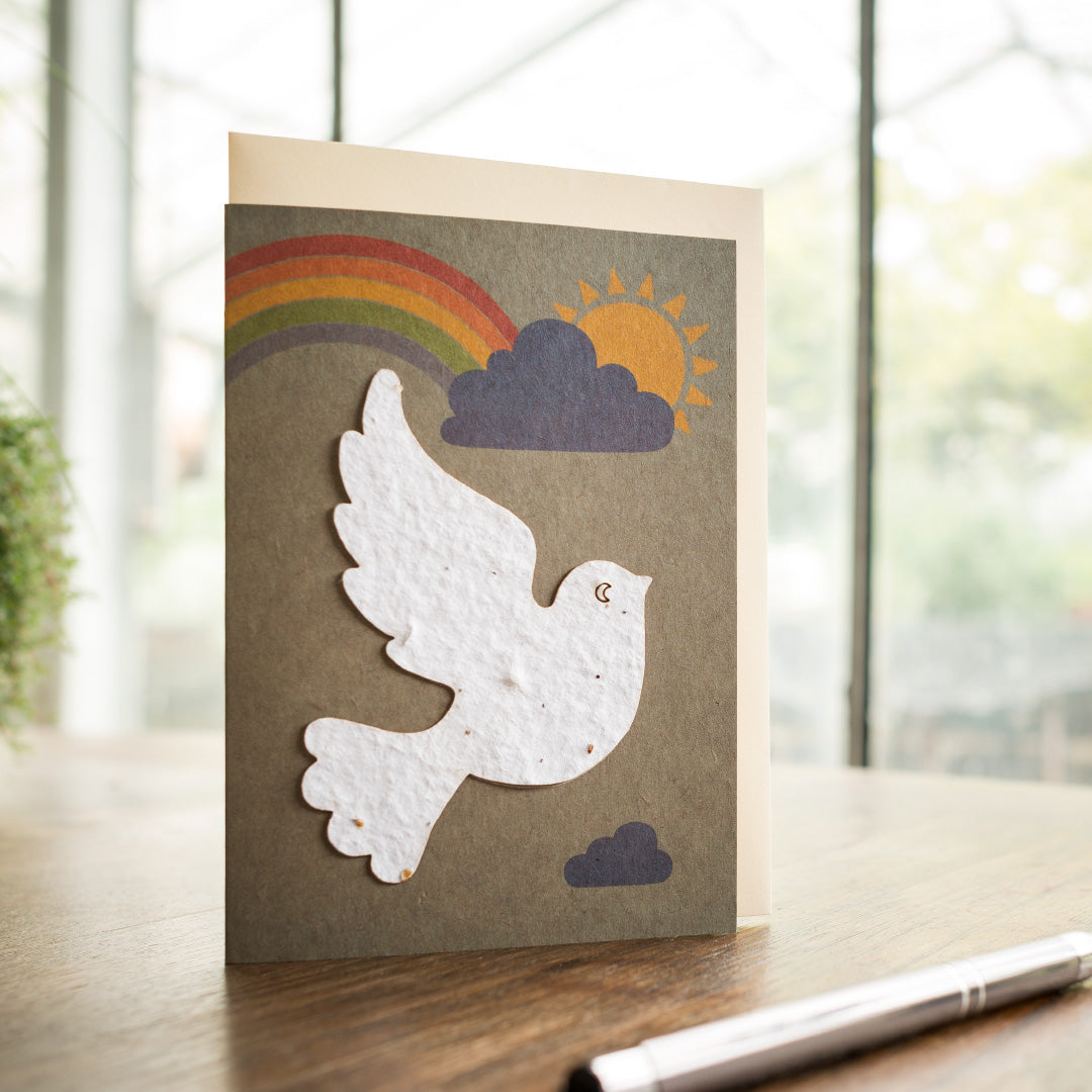 Greeting card "Dove of Peace"