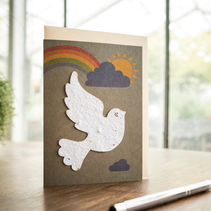 Greeting card "Dove of Peace"