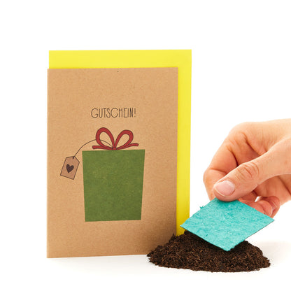 Greeting card "Voucher"