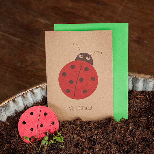 Greeting card "Good luck"