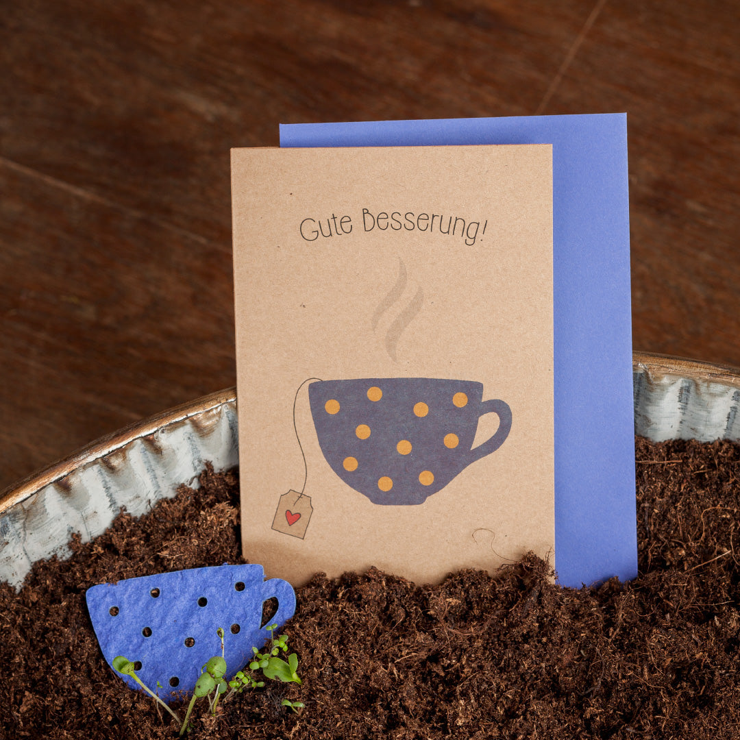 Greeting card "Get well soon"