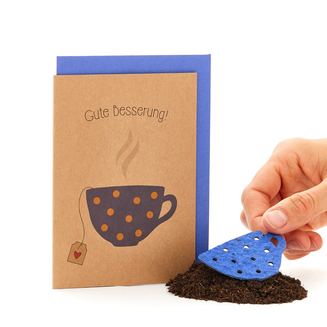 Greeting card "Get well soon"