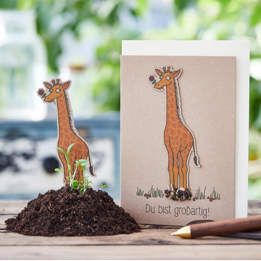 Greeting card "You are great"