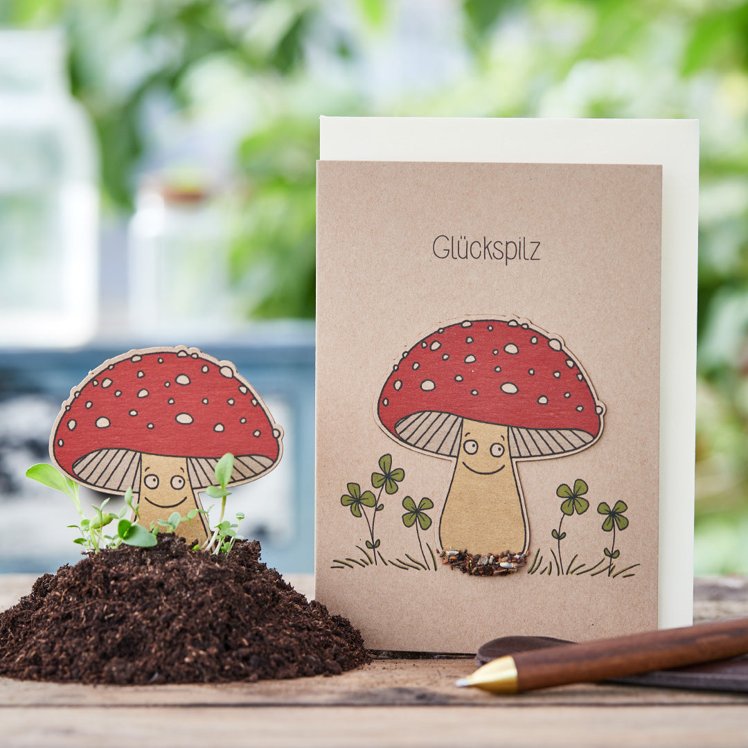 Greeting card "Lucky Guy" 