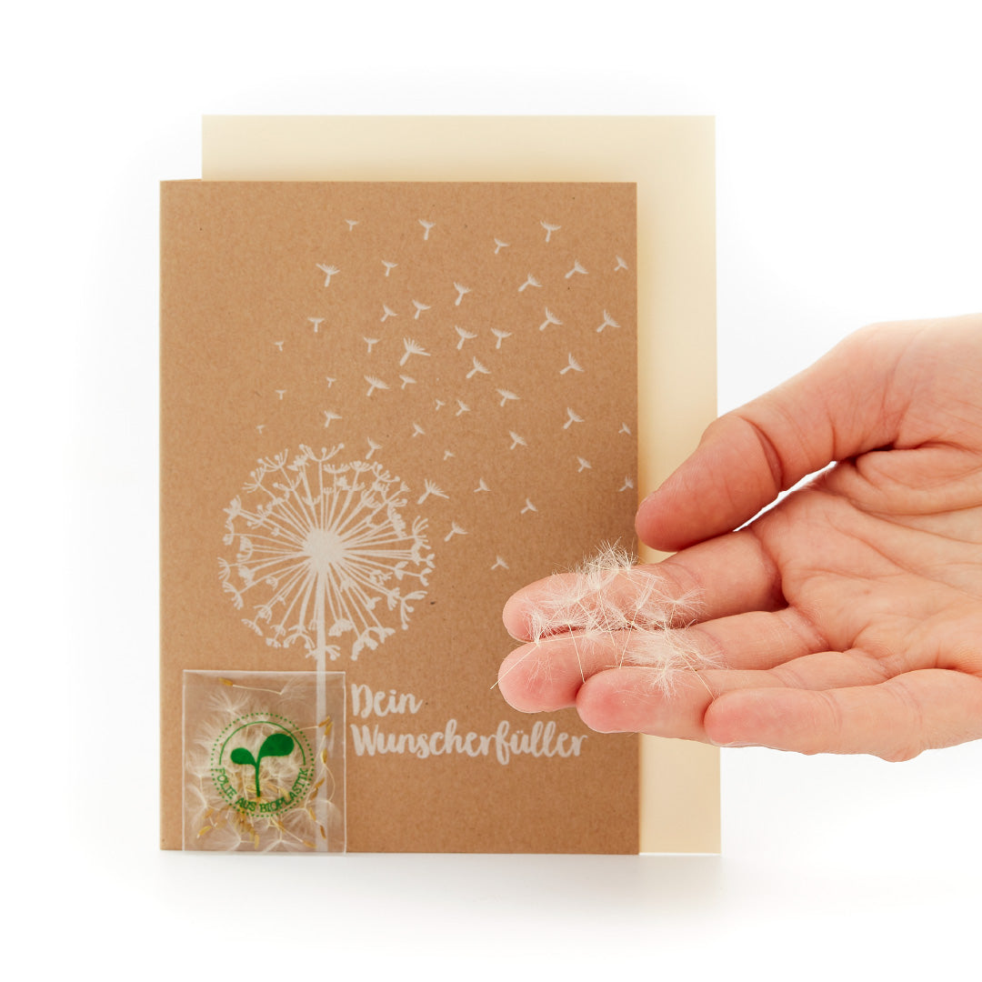 Greeting card "Your wish fulfiller"