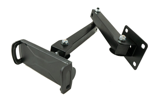 Wall mount aluminum arm 180° tiltable for tablets from 13 to 28 cm