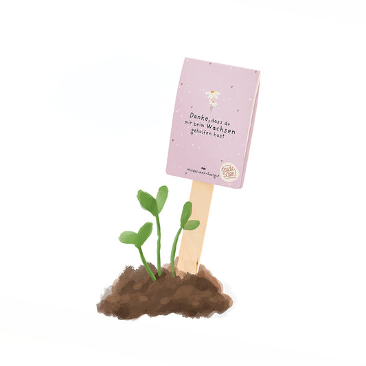 Thank you for helping me grow - Seed Greeting
