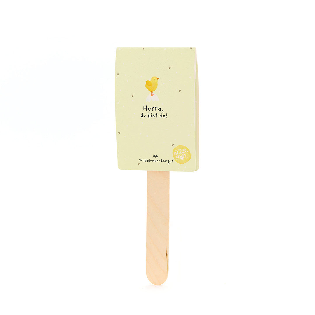 Hurray you are here - seed greeting