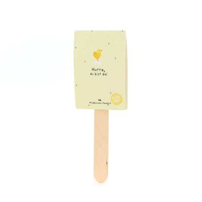 Hurray you are here - seed greeting