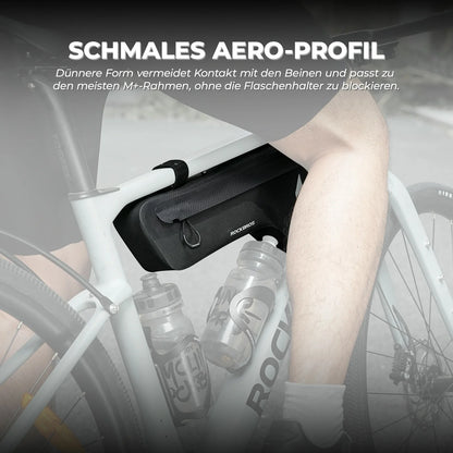100% Wasserdichtes Fahrrad Rahmentasche Dreiecktasche 1.9L AS-152 RideMate