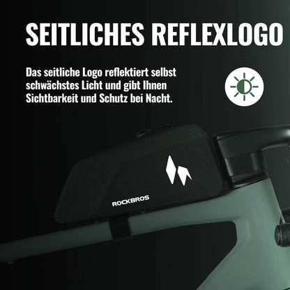 100% Wasserdichtes Oberrohrtasche 1L AS-151 RideMate