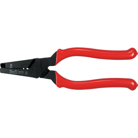 Aderendhülsen Zange lötfrei 0.25-2.5 mm² 190 mm inkl. 150 Aderendhülsen