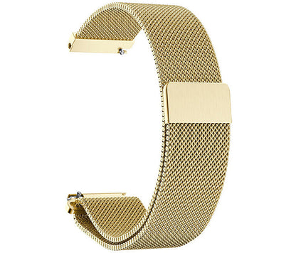 SYSTEM-S 20 mm Milanese metal bracelet for Huawei Watch Smartwatch in yellow 