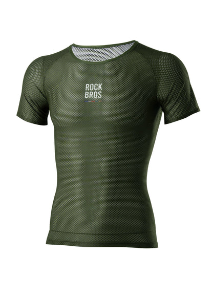 Road-to-Sky Radsport-Baselayer Kurzarm – Atmungsaktives Funktionsshirt