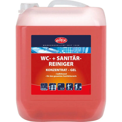 EILFIX WC + SANITÄRREINIGER (WC-Rot) Konzentrat Gel