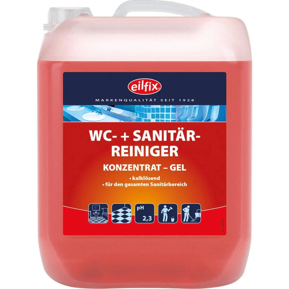 EILFIX WC + SANITÄRREINIGER (WC-Rot) Konzentrat Gel