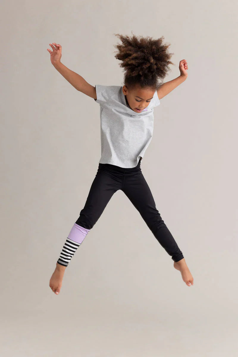 Kids T-Shirt Lilac Heart