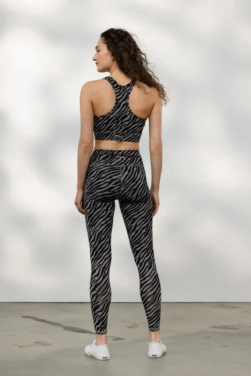 Racerback Bra Zebra Stone