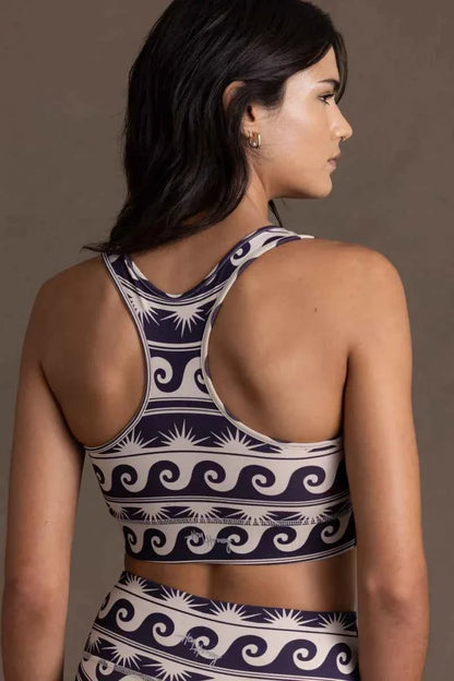 Racerback Bra Bluewave