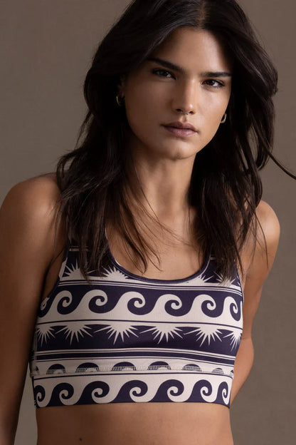 Racerback Bra Bluewave