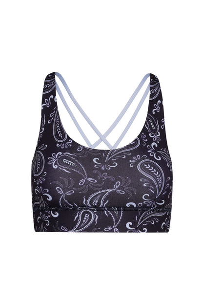 Criss-Cross Bra Bandana Eclipse