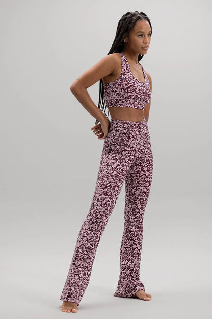 Racerback Bra Flower Bordure
