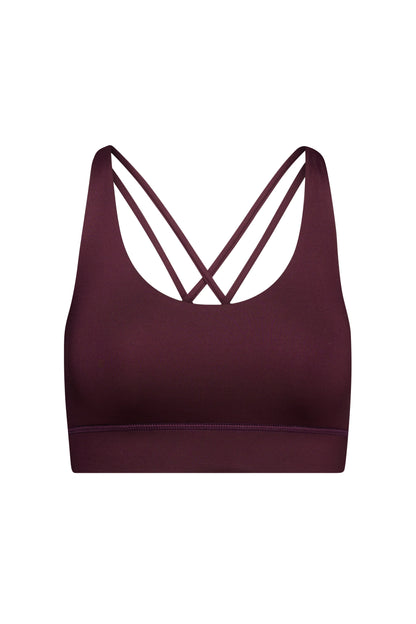 Criss-Cross Bra Wine