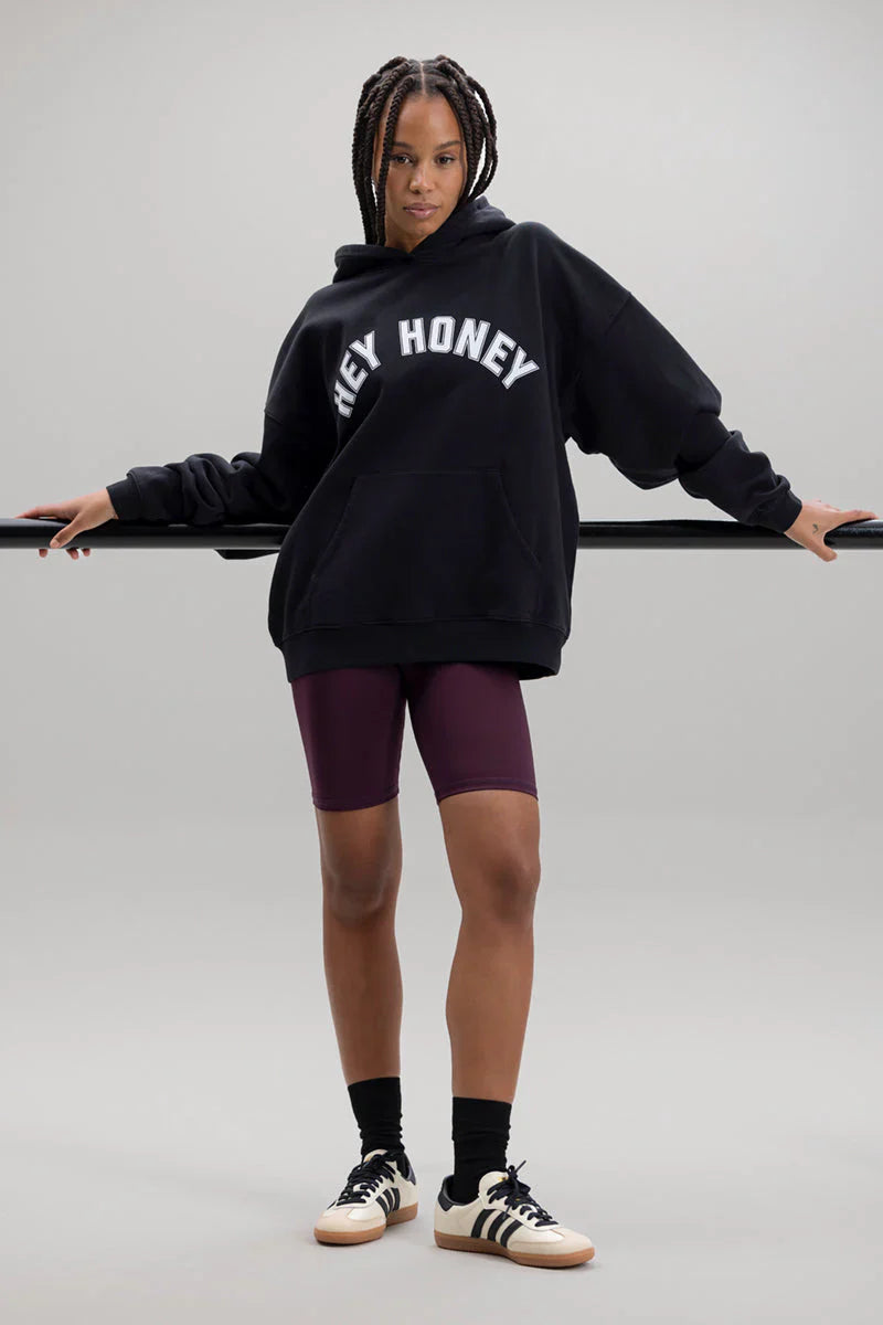 Hoodie Hey Honey Black