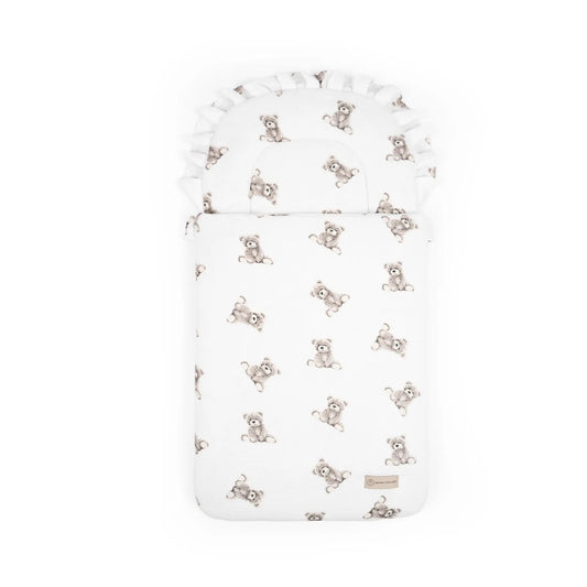 Babyschlafsack Dreamy Musselin Teddybär | 2.5 TOG Ganzjahresschlafsack