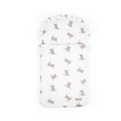 Babyschlafsack Dreamy Musselin Teddybär | 2.5 TOG Ganzjahresschlafsack