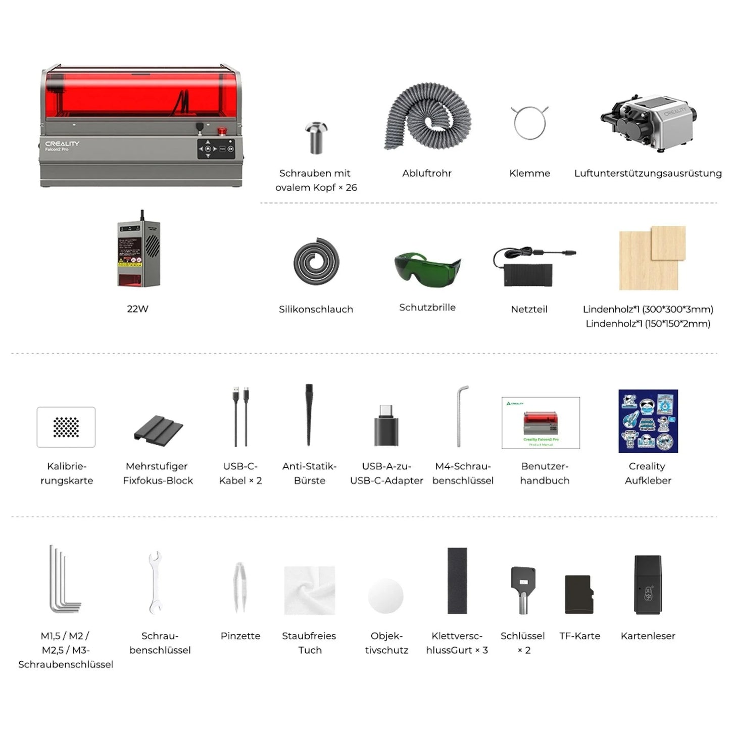 Creality Falcon 2 Pro enclosed laser engraver