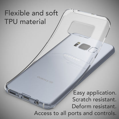 Samsung Galaxy S8 Plus Hülle Handyhülle von NALIA, Silikon Motiv Case Schutzhülle