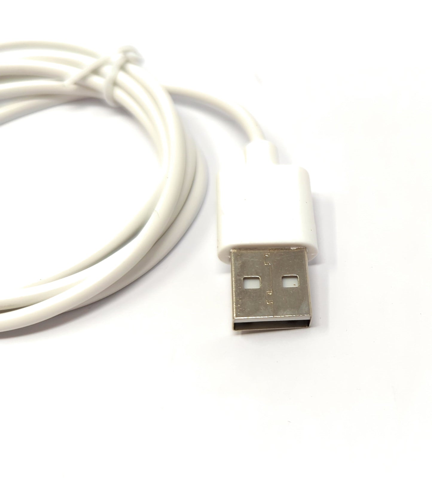 SYSTEM-S USB 2.0 Kabel 100 cm Ladekabel für Oppo Band 2 Smartwatch in Weiß