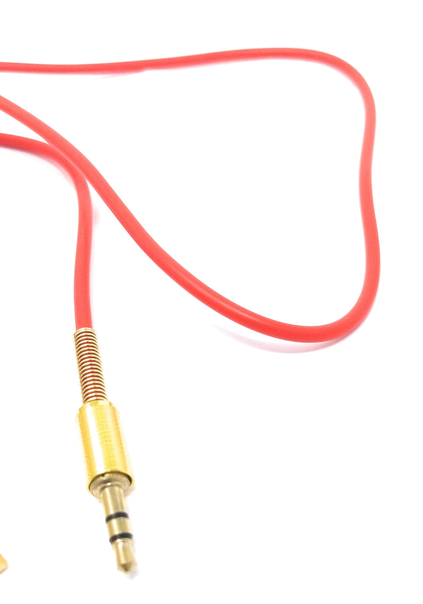 SYSTEM-S Audio Kabel 100cm Stereo AUX Klinke 3,5 mm Stecker zu Stecker Winkel Knickschutz