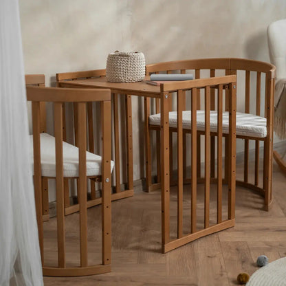 Babybett 7-in-1  Quadratische Form | B-Ware