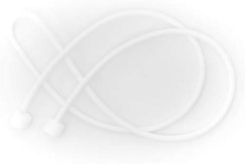 System-S 5x Silicone Holder for AirPods Headphones in White 