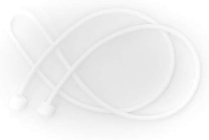 System-S 5x Silicone Holder for AirPods Headphones in White 