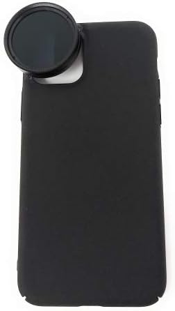 SYSTEM-S ND Filter 37 mm Set Neutraldichtefilter Graufilter mit Hülle für iPhone 11 Pro